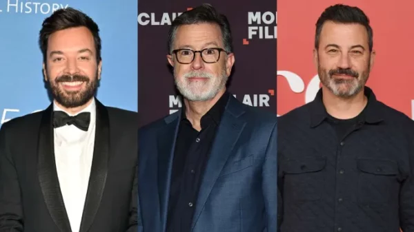 Late Night Hosts Jimmy Fallon, Jimmy Kimmel, and Stephen Colbert to Perform in Vegas for Strike Fundraiser